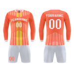 Personalized Long Sleeve Team Soccer Jersey