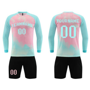 Custom long sleeve sports soccer jersey