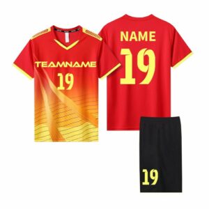 Custom sports soccer uniforms